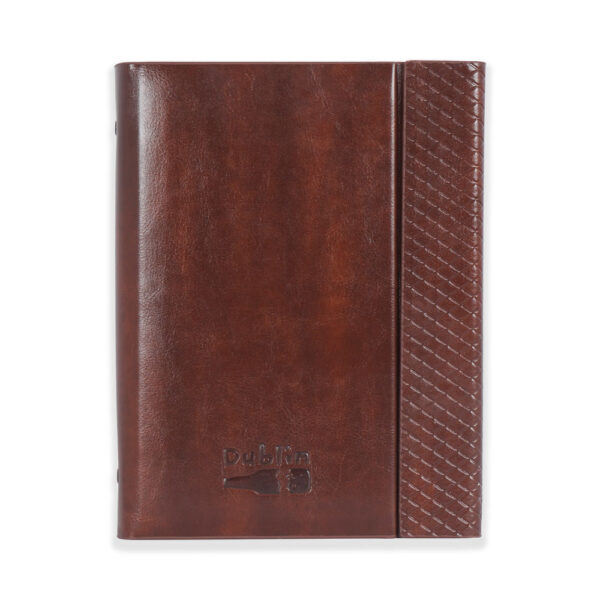 A5 planner hardcover Brown color