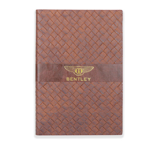 A5 Notebook softcover brown color