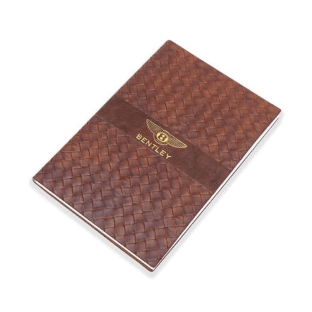 A5 Notebook softcover brown color