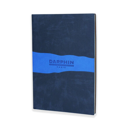 A5 notebook softcover blue color