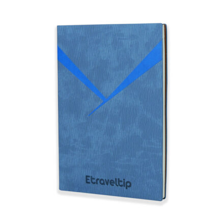 A5 notebook softcover blue color