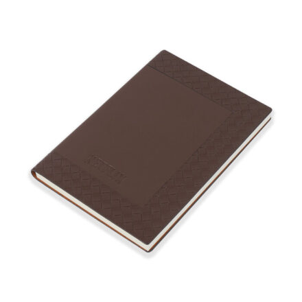 A5 Notebook Softcover Brown color