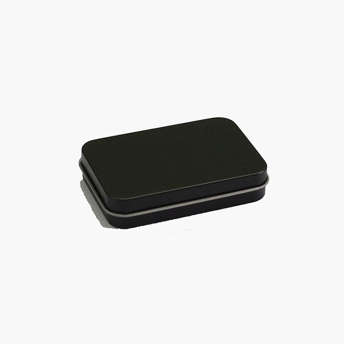 Tech -Packaging-Matt Black Metal box