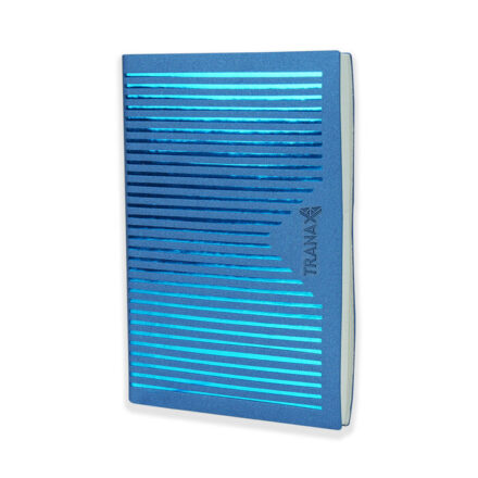 A5 softcover notebook blue color
