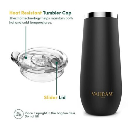 Vahdam Caper Tumbler Black