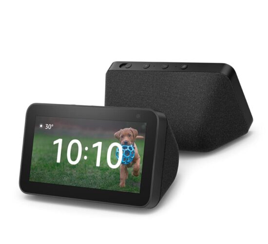 All new Echo Show 5 (2nd Gen, 2021 release) - Smart speaker with 5.5 screen, crisp sound and Alexa